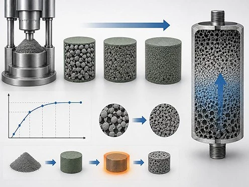 Sintered Filter Cartridges Process | NAVI Titanium Sintered Filter Cartridges Process | NAVI Titanium